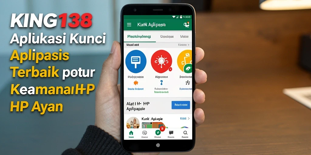 Tampilan antarmuka aplikasi Kunci Aplikasi KING138 yang intuitif.
