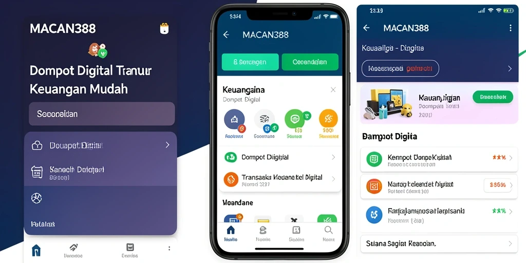Tampilan antarmuka pengguna MACAN388 yang ramah dan fungsional.