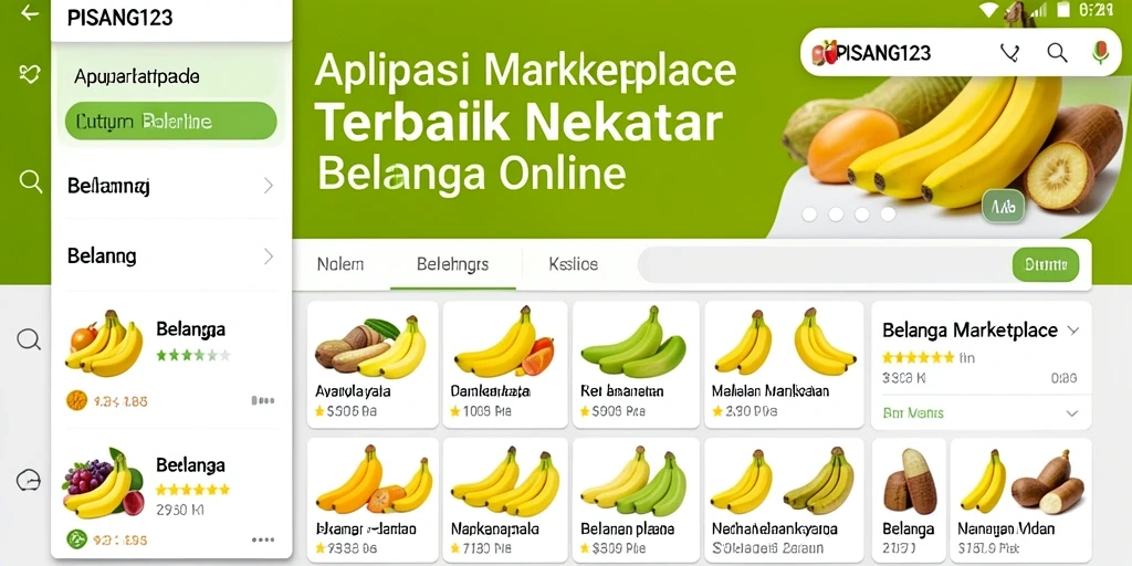 Antarmuka PISANG123 yang user-friendly untuk pengalaman belanja yang menyenangkan
