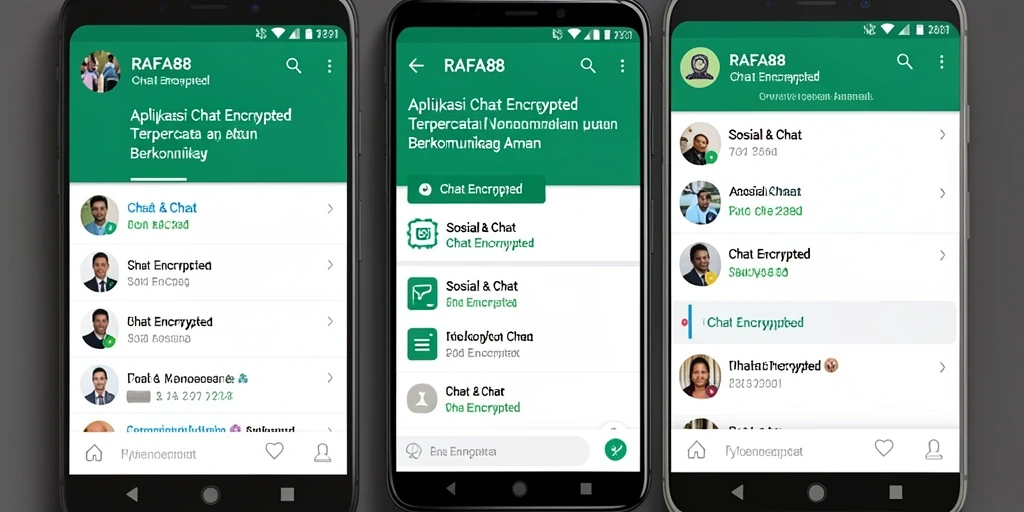 Antarmuka RAFA88 yang modern dan aman untuk chatting.